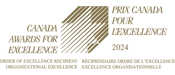 Canada Awards for Excellence Platinum Recipient Excellence, Innovation & Wellness 2021